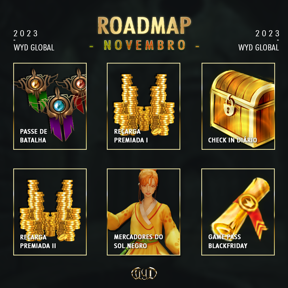 Roadmap Novembro Banner