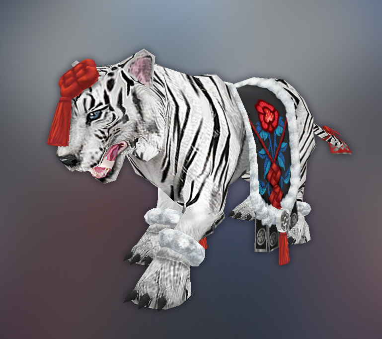 traje montaria white tiger